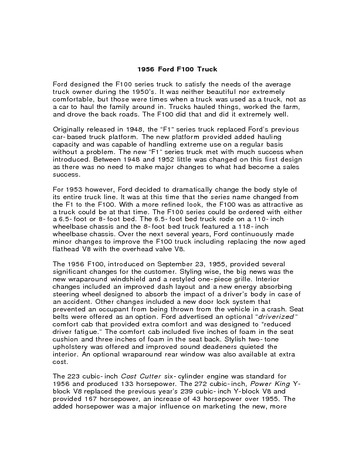 1956 BOBCO Ford F-100