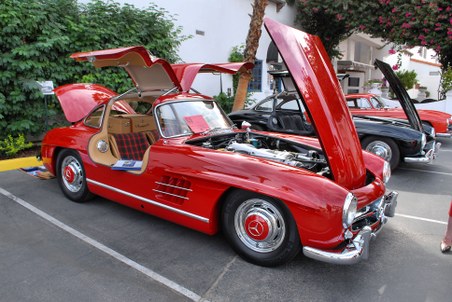 1956 Mercedes-Benz 300 SL red