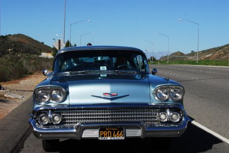 1958 Chevy Del Ray and Impala