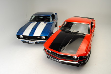 1969 Camaro Z28 Mustang Boss 302