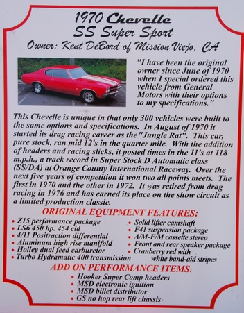1970 Chevy Chevelle original owner