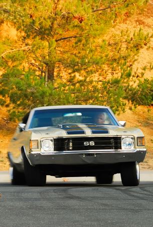 1972 Chevy Chevelle action shots
