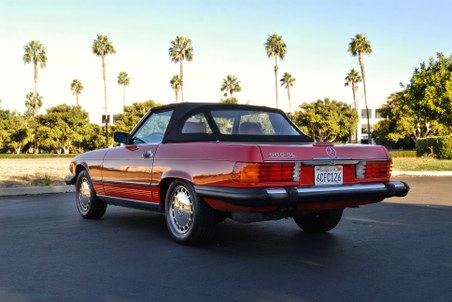 1989 Mercedes-Benz 560 SL hdr processin
