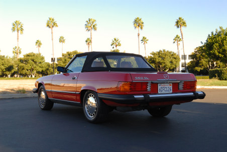 1989 Mercedes-Benz 560 SL std processing
