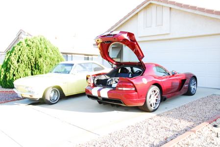 2008 Dodge Viper in Death Valley