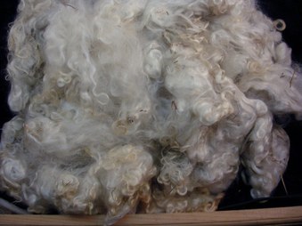 washed mohair