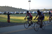 Cyclists on Route