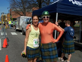 St. Patty's Run Green 3/8/09
