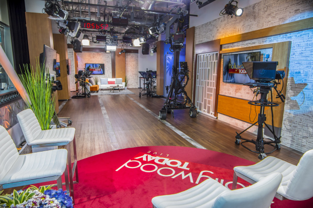 BiteSizeTV's Hollywood Today LIVE Set