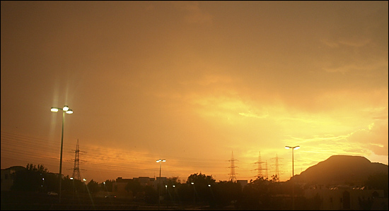 مطر جدة شوال 1427هـ