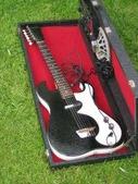 Silvertone Amp in Case + Guitar