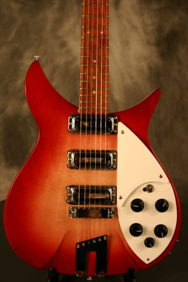 04 Rickenbacker 350V63 350 V63 rare FIREGLO!!!
