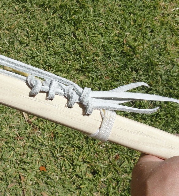 Making an Iroquois Style Lacrosse Stick