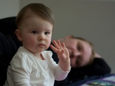 Sophia & her Mommy