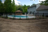 The backyard.