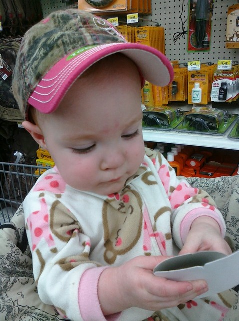 Some new Pics Of Our Miracle Baby, Doin what Little Redneck Do Best... 318696_305318246150658_100000174552947_1502499_377193013_n