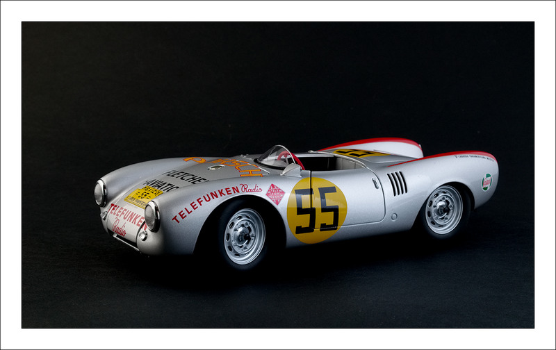 Vroom Porsche 550 RS Coupe 5. Le Mans 1956 #25 Resin 1/43