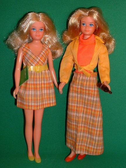 vintage growing up skipper doll clothes