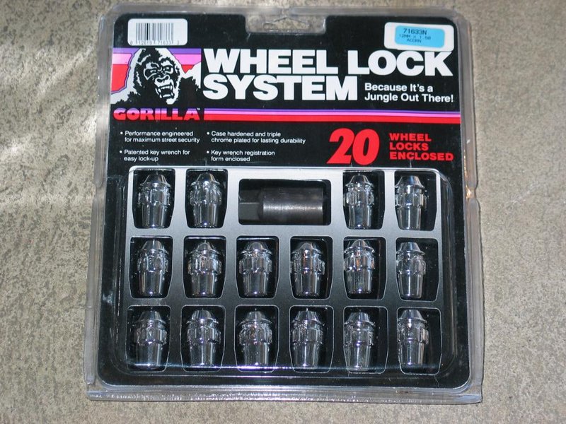 Gorilla wheel locks before/after (pics inside) CorvetteForum