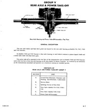 GROUP 5 - REAR AXLE & PTO