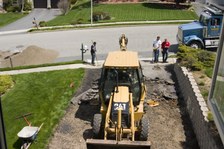 My new driveway