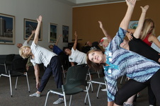 Chair Yoga August 30, 2018