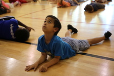 Freshman Camp International Day of Yoga