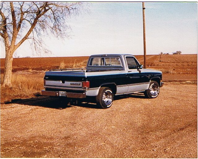 84 Chevy rear