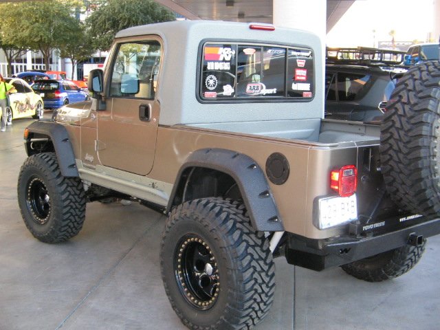 Jeep half cab hard tops #5