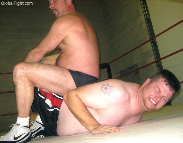 Fat Men Wrestling 90