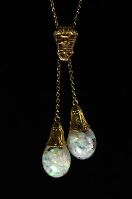 Photo of double pendant necklace