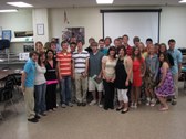 <b>Seniors at 2009 Band Banquet</b>