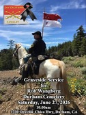 ROB WANGBERG MEMORIAL SERVICE