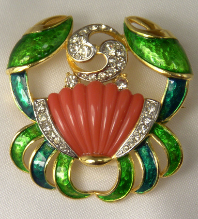 Brooches Enamel