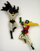 RARE Batman & Robin Vintage Brooches