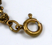 Red Art Deco Bracelet