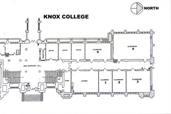 Knox College  Map