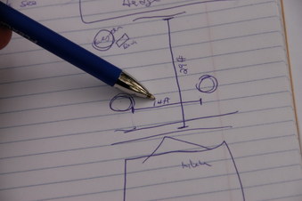 Outside Measurements and angles
