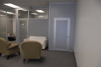 front door area of Rise Office Furniture