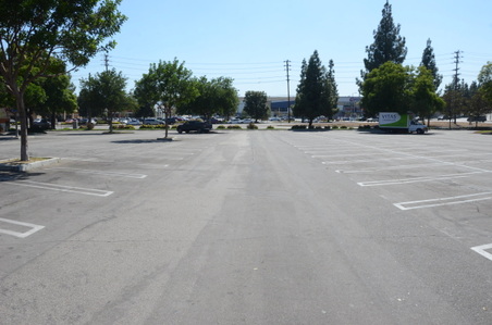 Northridge Fashion Center -parking lot