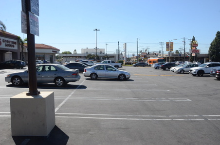 University Plaza -parking lot
