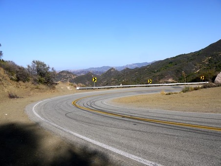 Mulholland Hwy Guard Rail