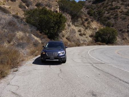 Santa Susana Hairpin Turn