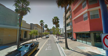 The Promenade between 3rd & 4th