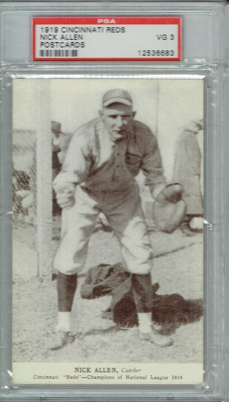 1919 Cincinnati Reds Postcards