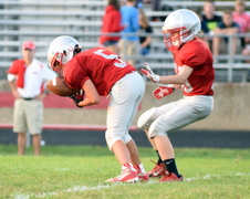 Morton Frosh Football vs Dunlap