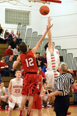 Morton Soph Boys B-ball vs Metamora