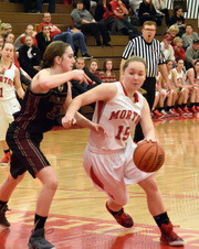 Morton Girls Soph  B-ball vs Dunlap