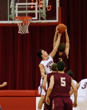 Morton Varsity Boys B-ball vs Dunlap