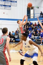 Morton Varsity Boys B-ball vs Limestone